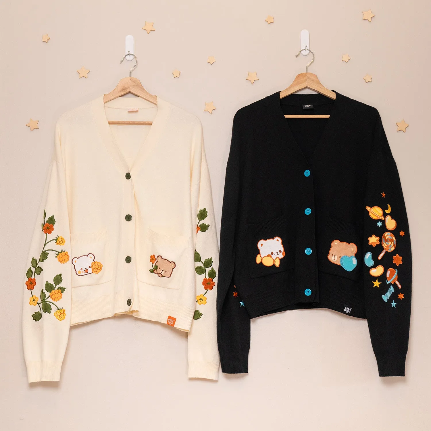 Candy Stars Cardigan sold by Milk Mocha Bear product image thumbnail 5