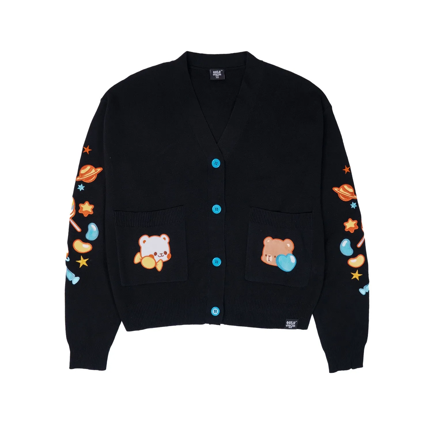 Candy Stars Cardigan sold by Milk Mocha Bear