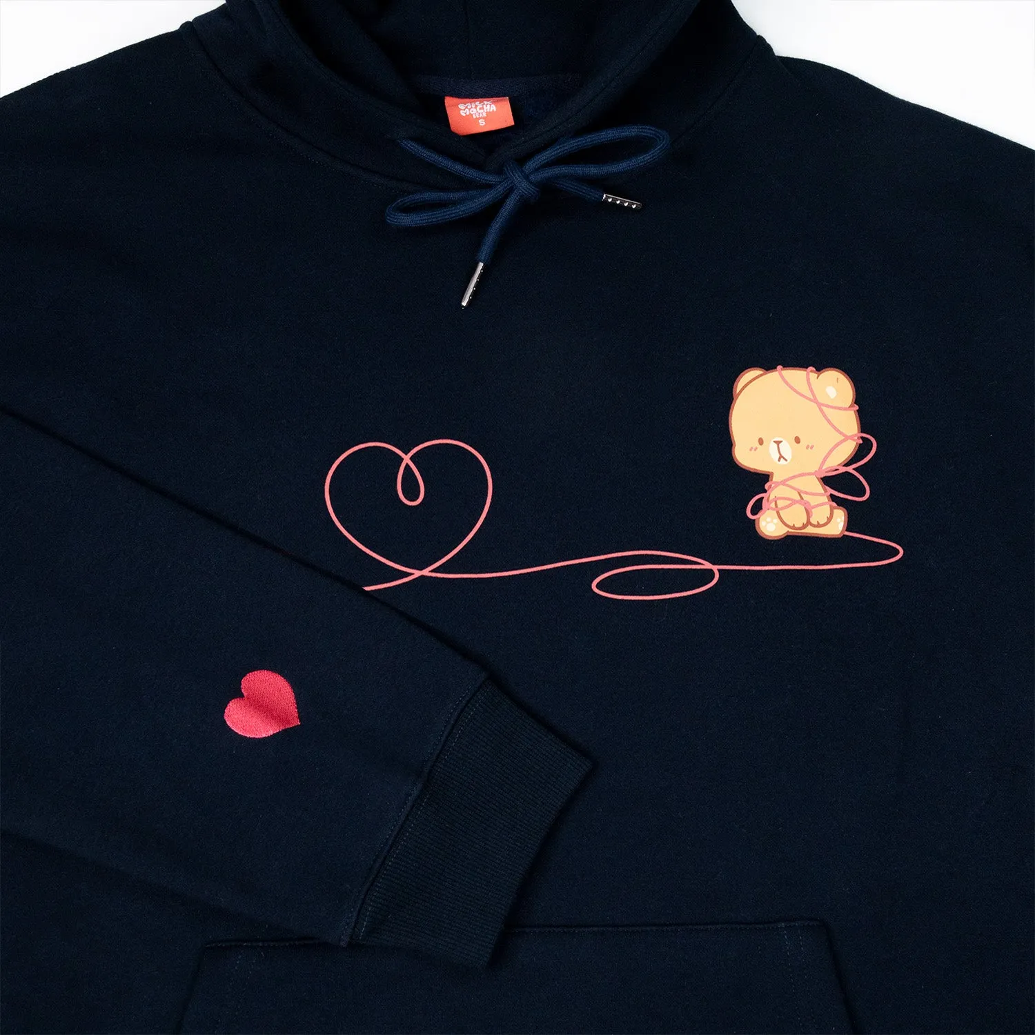 Red String Hoodie - Mocha sold by Milk Mocha Bear product image thumbnail 2