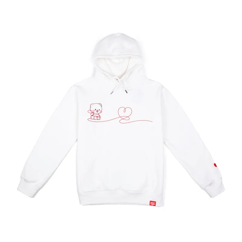 Red String Hoodie - Milk made by Milk Mocha Bear