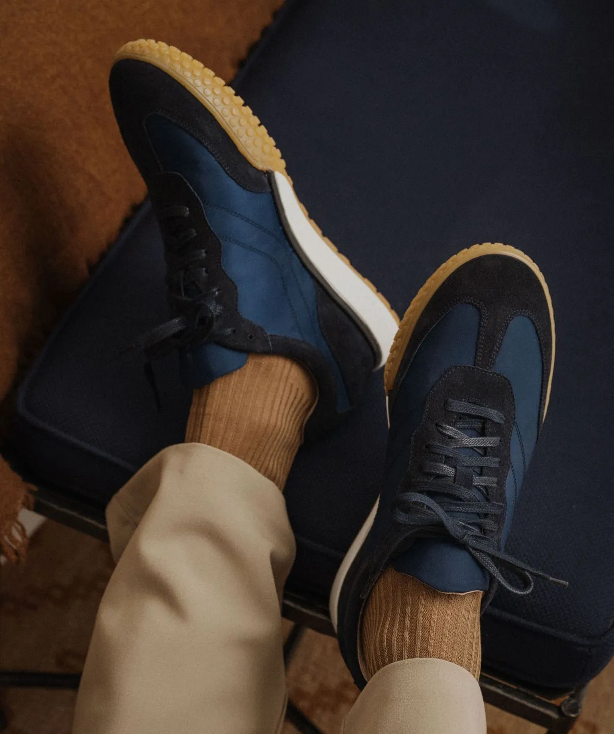 Sneakers MATHIS Bleu Marine sold by Finsbury product image thumbnail 2