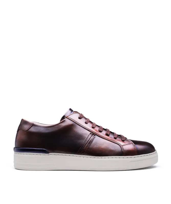 Sneakers RIVA Marron Patiné sold by Finsbury