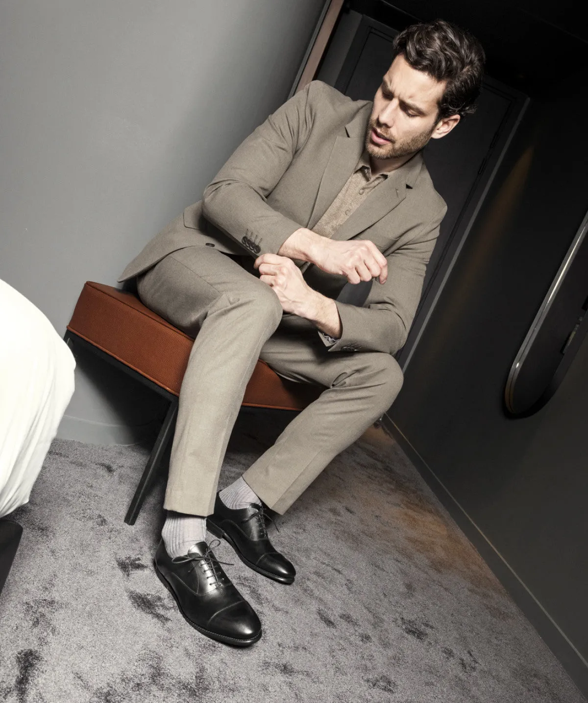 Richelieu OXFORD Noir sold by Finsbury product image thumbnail 3