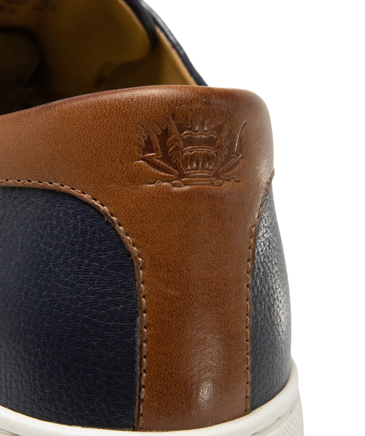 Sneakers MURPHY Grainé Marine sold by Finsbury product image thumbnail 4