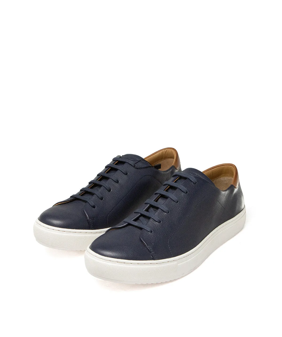 Sneakers MURPHY Grainé Marine sold by Finsbury product image thumbnail 3
