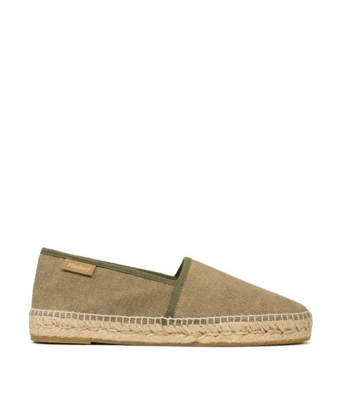 Espadrilles INDIANA Olive made by Finsbury