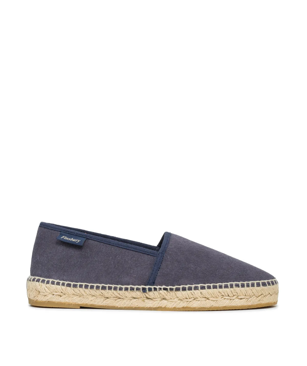 Espadrilles INDIANA Bleu Marine sold by Finsbury
