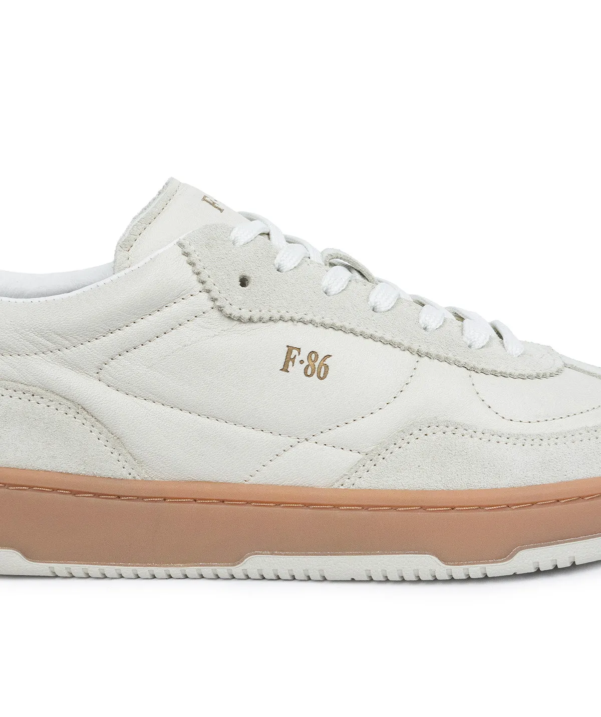 Sneakers JULES Blanc Bi Matière sold by Finsbury product image thumbnail 4