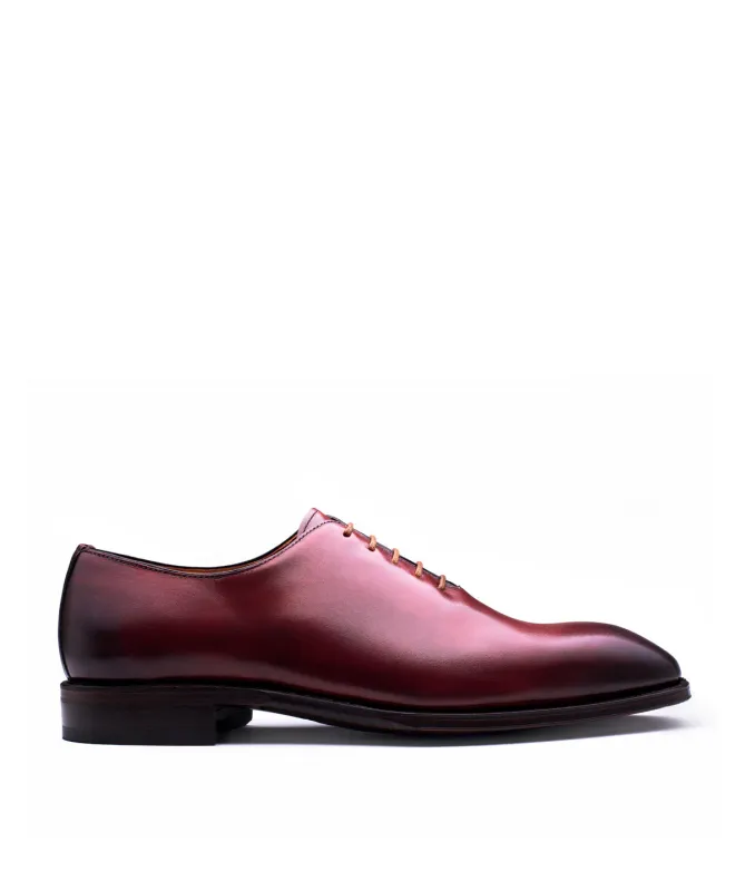 Richelieu GIULIA Bordeaux Patiné made by Finsbury