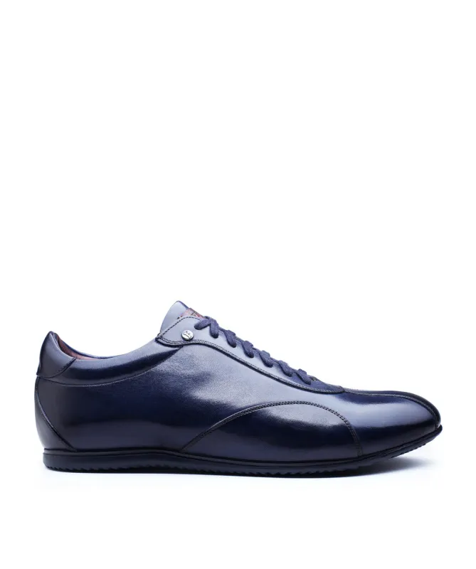 Sneakers COPAN Bleu Patine made by Finsbury