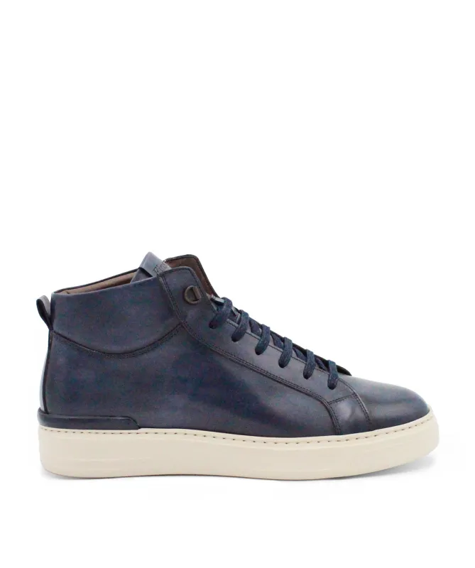 Sneakers Montante RIVA Bleu sold by Finsbury