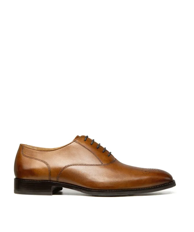 Richelieu JERSEY Marron Patiné sold by Finsbury