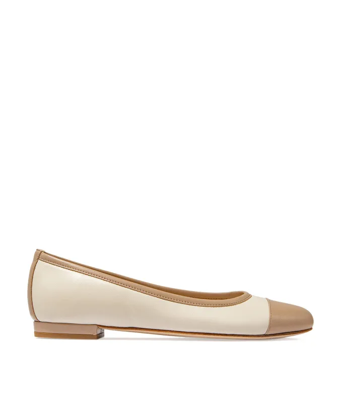 Ballerines LUCIE Blanc made by Finsbury