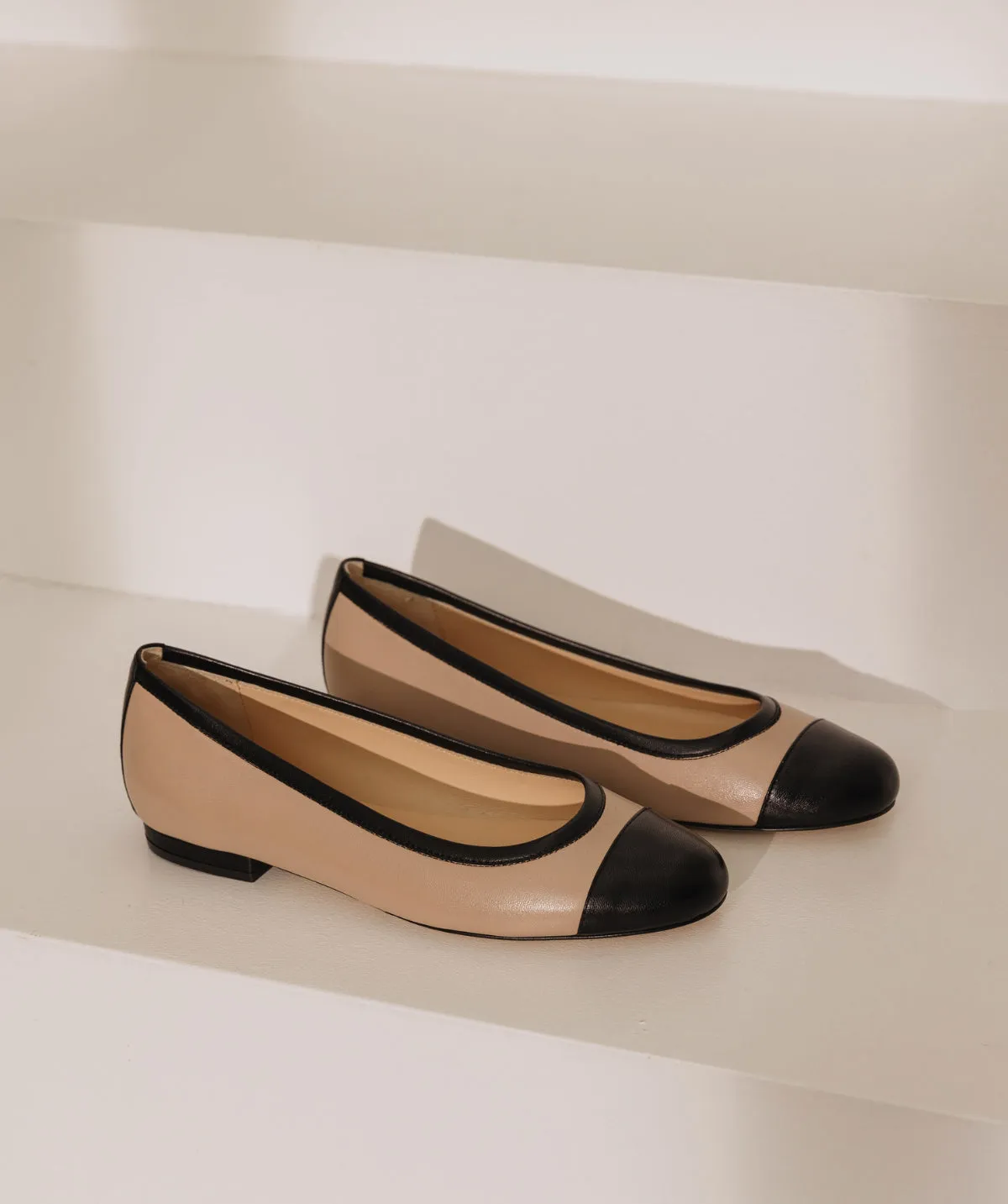 Ballerines LUCIE Beige sold by Finsbury product image thumbnail 2