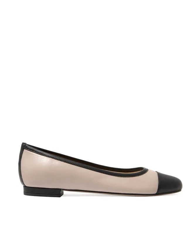 Ballerines LUCIE Beige made by Finsbury