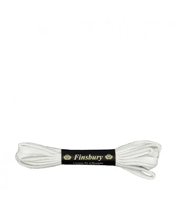 Lacets SNEAKERS Blanc 120cm sold by Finsbury