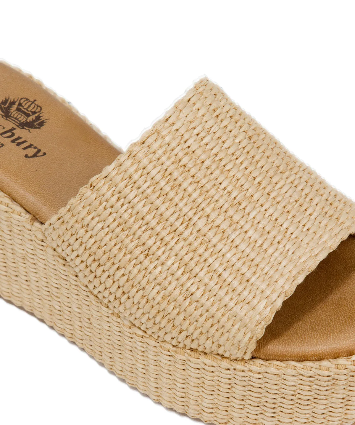 Mule SABRINA Raphia sold by Finsbury product image thumbnail 3
