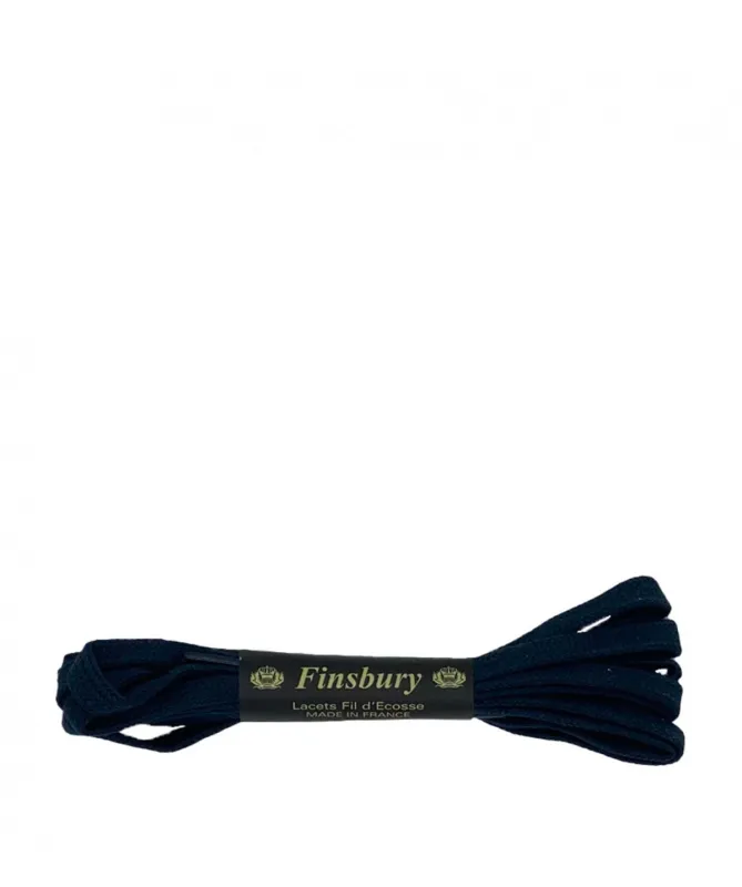 Lacets SNEAKERS Bleu Marine 120cm sold by Finsbury