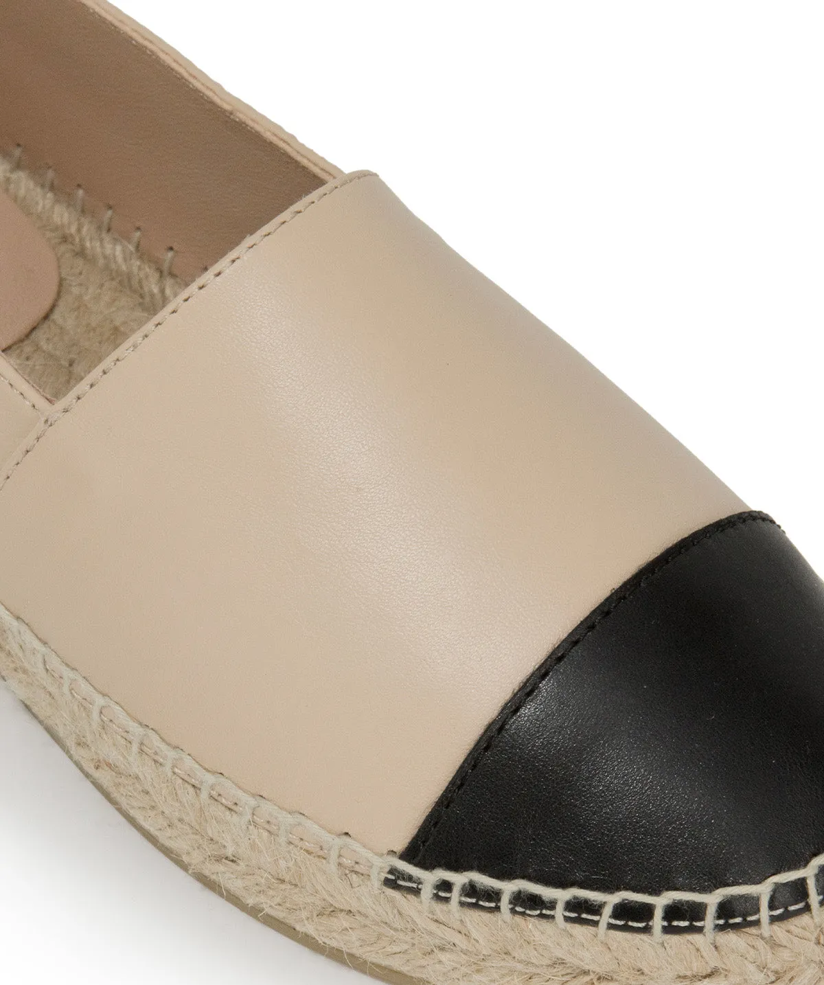 Espadrille IZIA Beige et Noir sold by Finsbury product image thumbnail 4