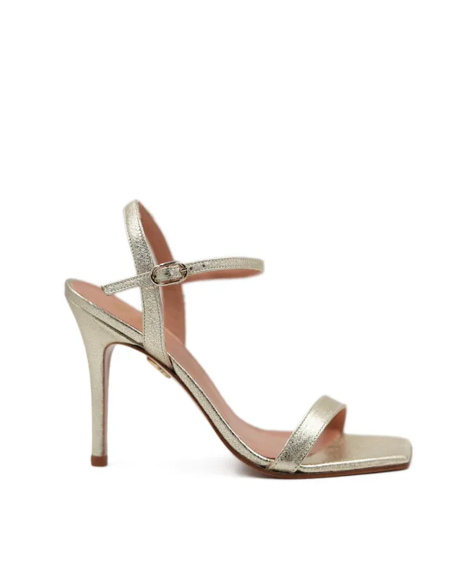 Sandales GLORIA Or sold by Finsbury