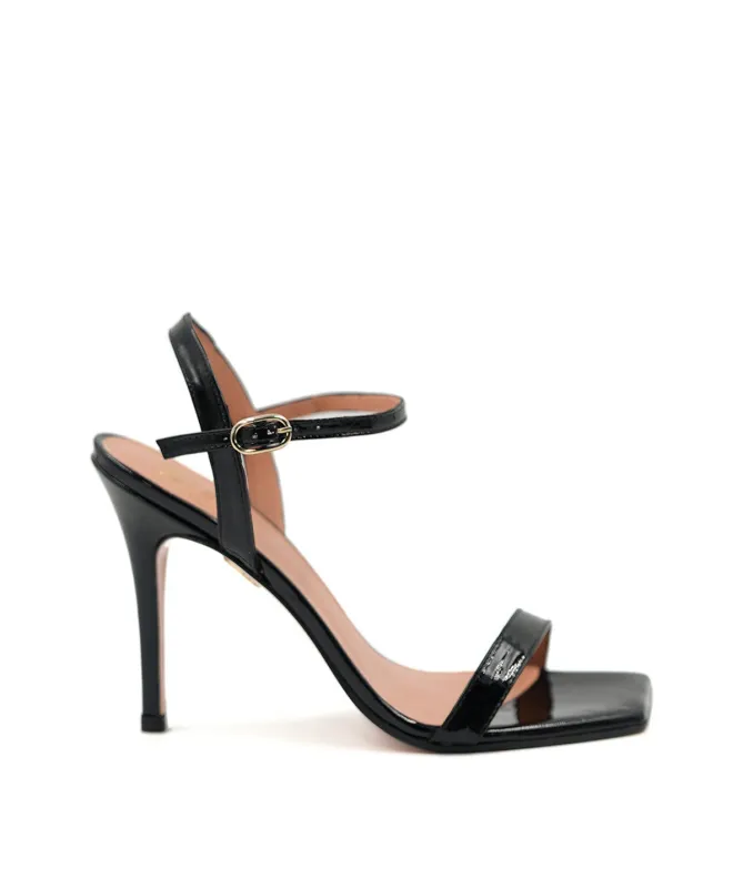 Sandales GLORIA Noir sold by Finsbury