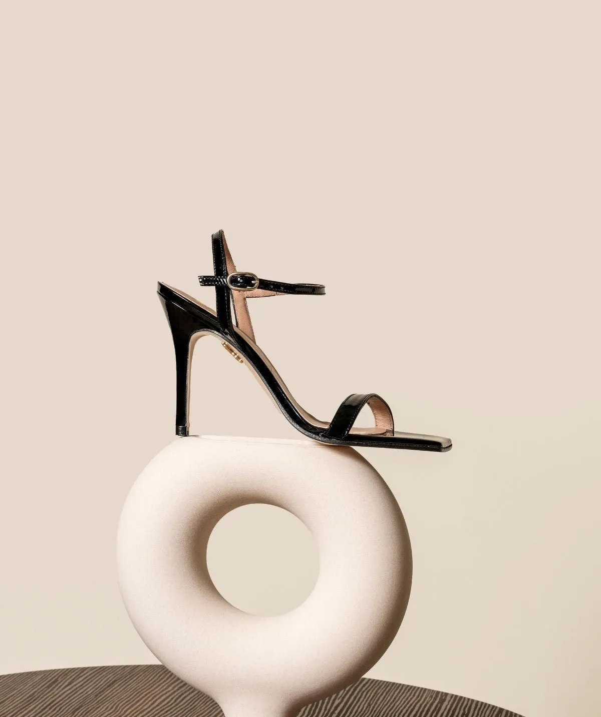 Sandales GLORIA Noir sold by Finsbury product image thumbnail 3