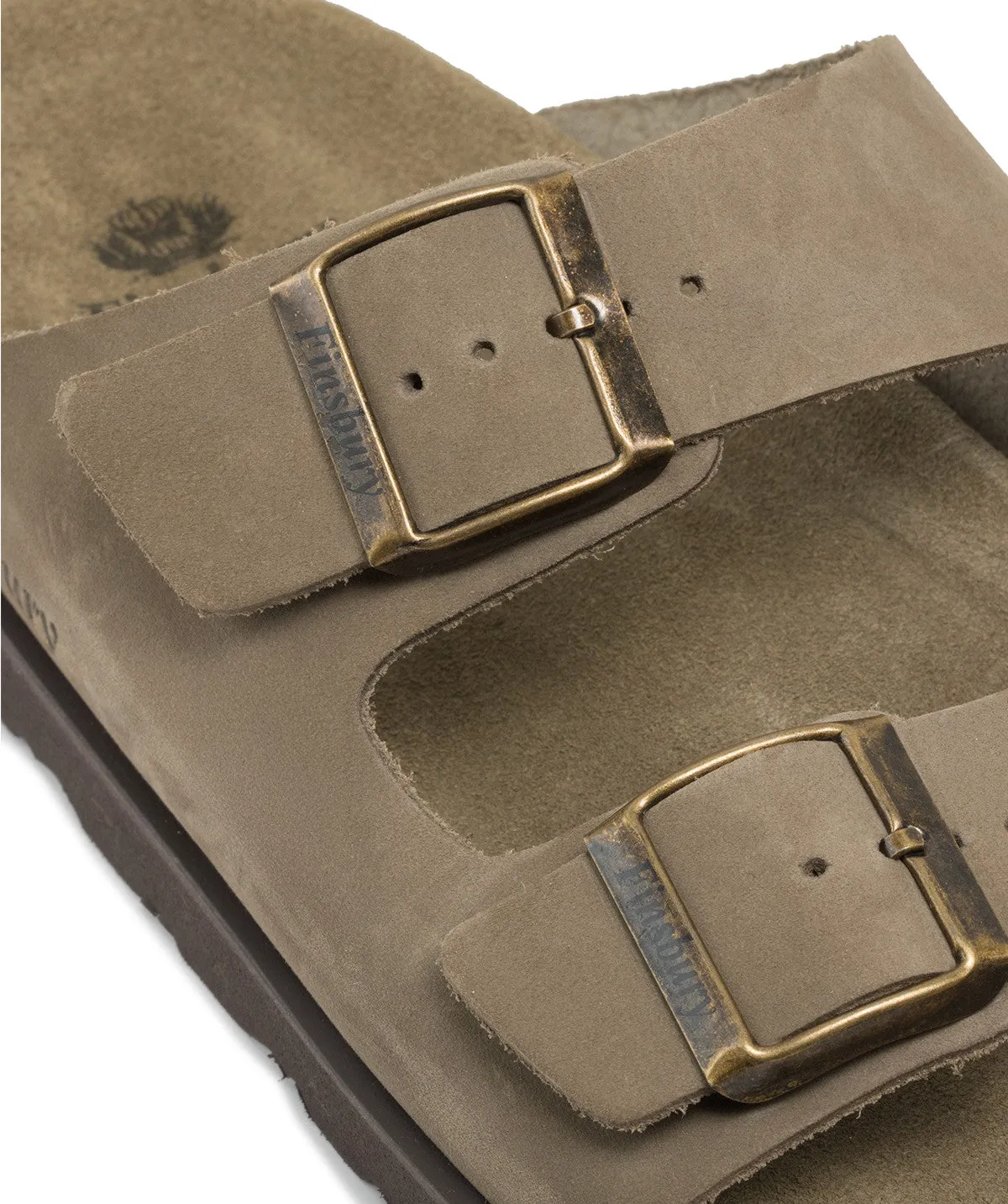 Sandale DIEGO Daim Olive sold by Finsbury product image thumbnail 2