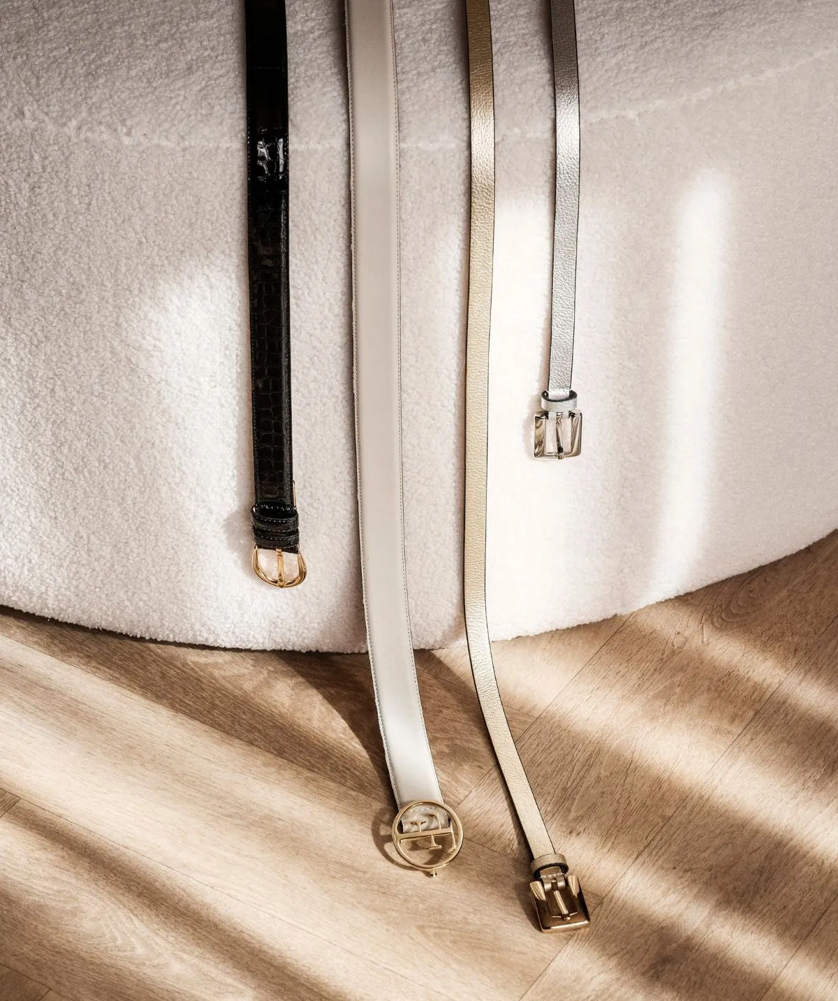 Ceinture PARIS Naturel boucle Or sold by Finsbury product image thumbnail 2