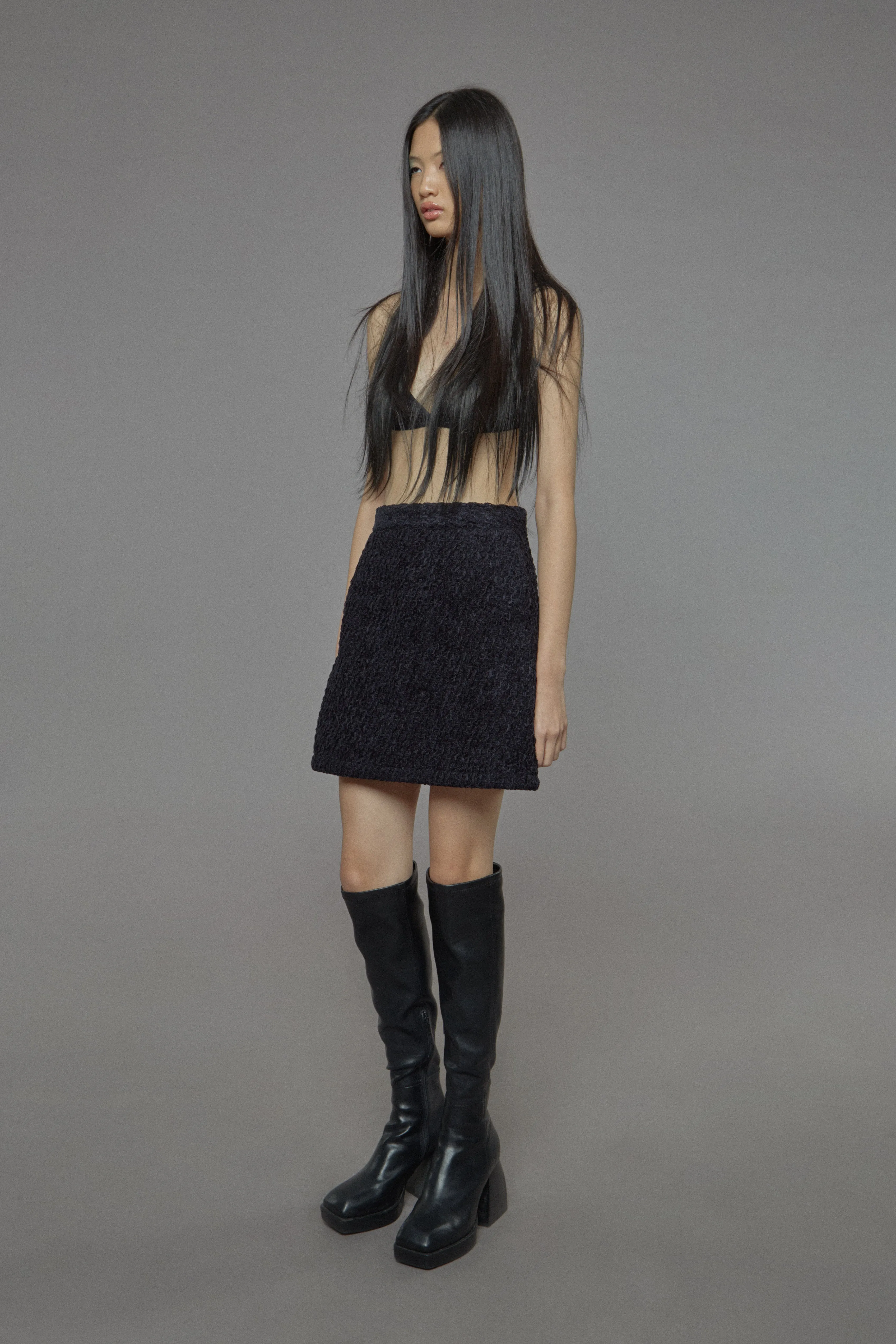Wool Mini Skirt sold by SAAMR product image thumbnail 2