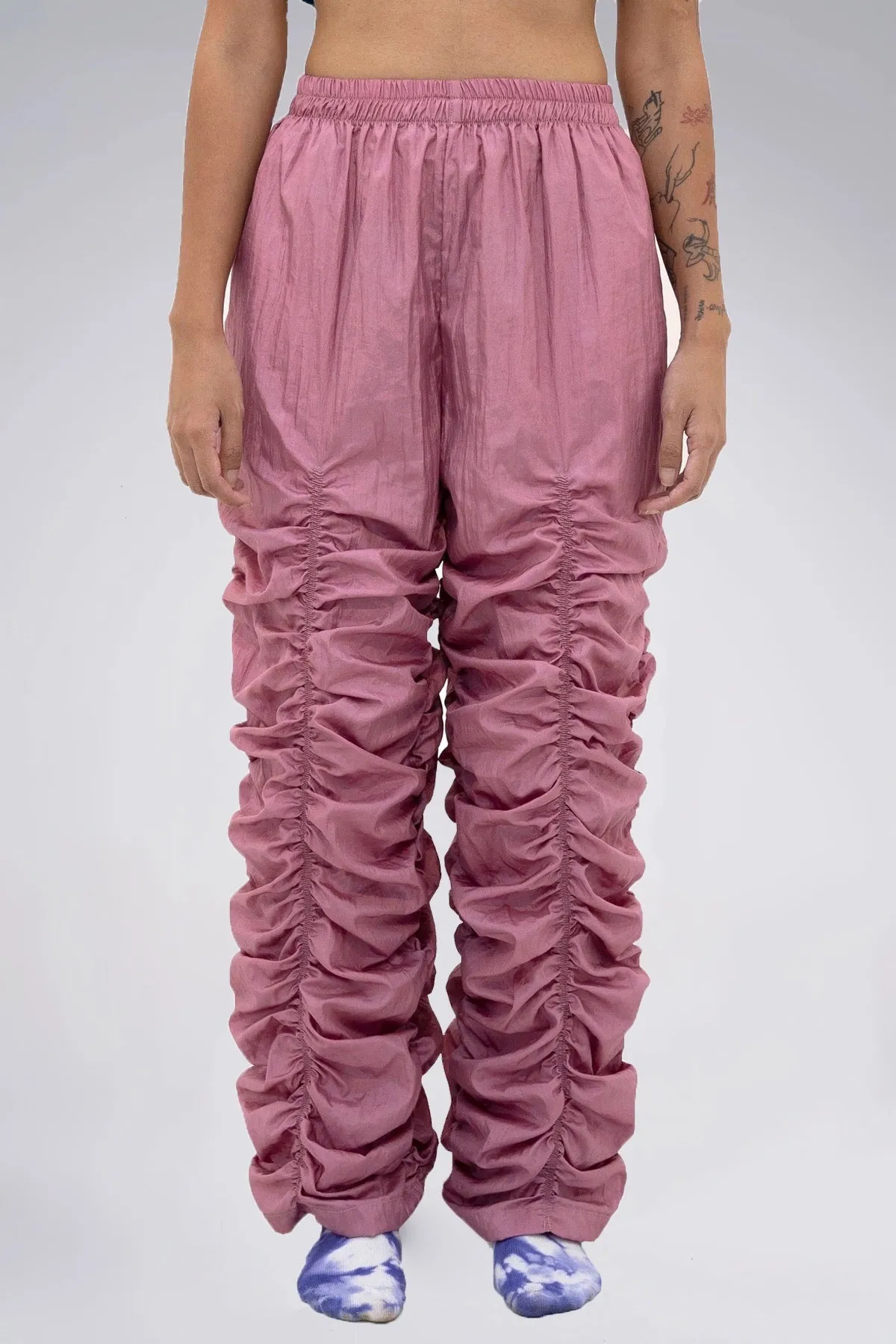 Dusty Pink Swirl - Track Pants sold by SAAMR