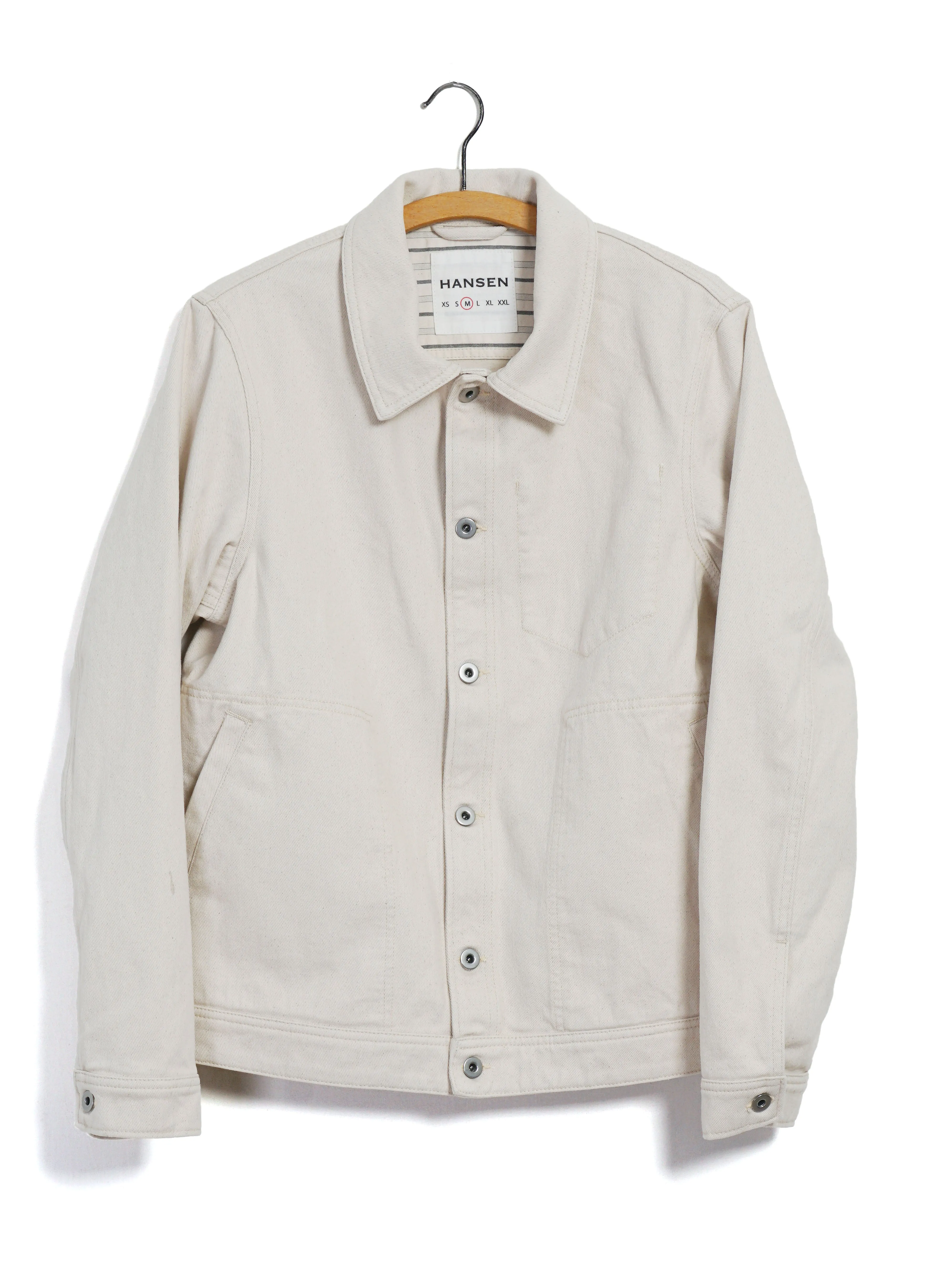COSMO 31-26-1 | Casual Workwear Jacket | Ecru sold by Hansen Garments