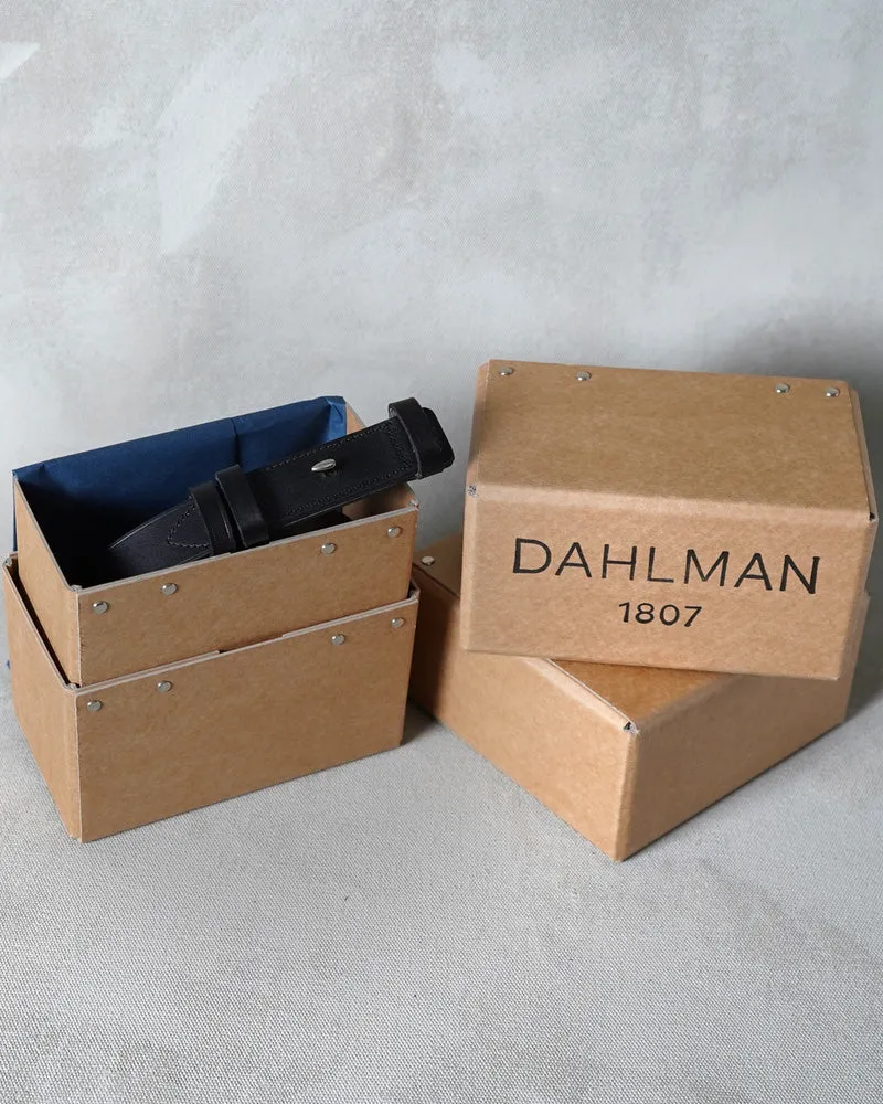 ARCHITECT | Steel Hook Leather Belt | Black/Palladium sold by Hansen Garments product image thumbnail 5