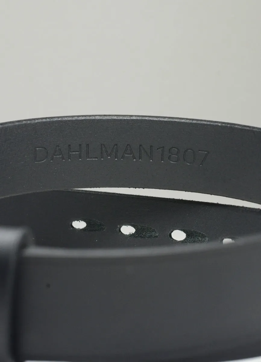 ARCHITECT | Steel Hook Leather Belt | Black/Palladium sold by Hansen Garments product image thumbnail 4