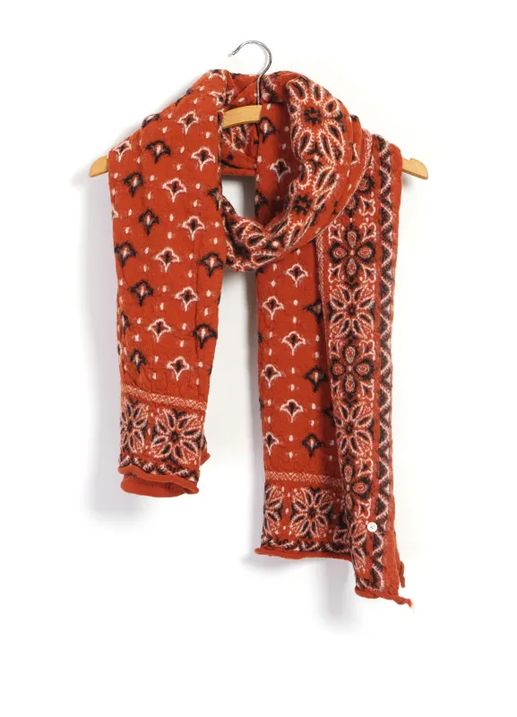 BIG MAMA BANDANA | Compressed Wool Scarf | Orange sold by Hansen Garments