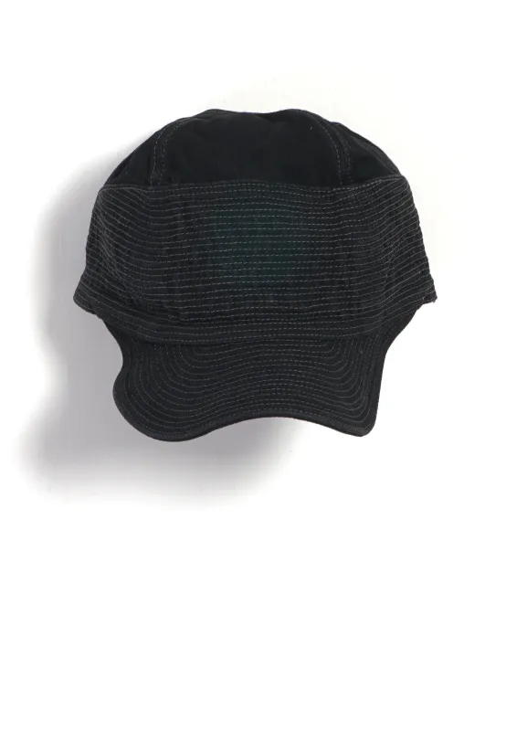 THE OLD MAN AND THE SEA | 11.5oz Denim Cap | Black sold by Hansen Garments