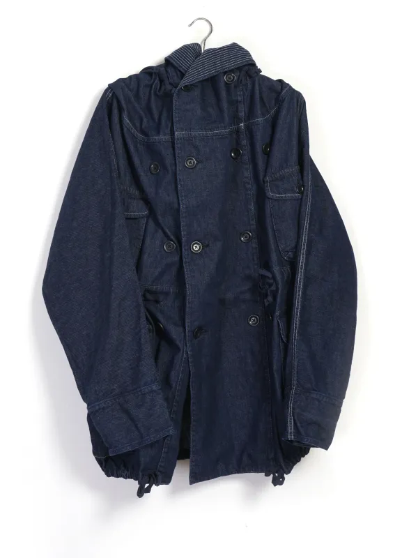 RING COAT | 10oz Denim Jacket | Indigo sold by Hansen Garments