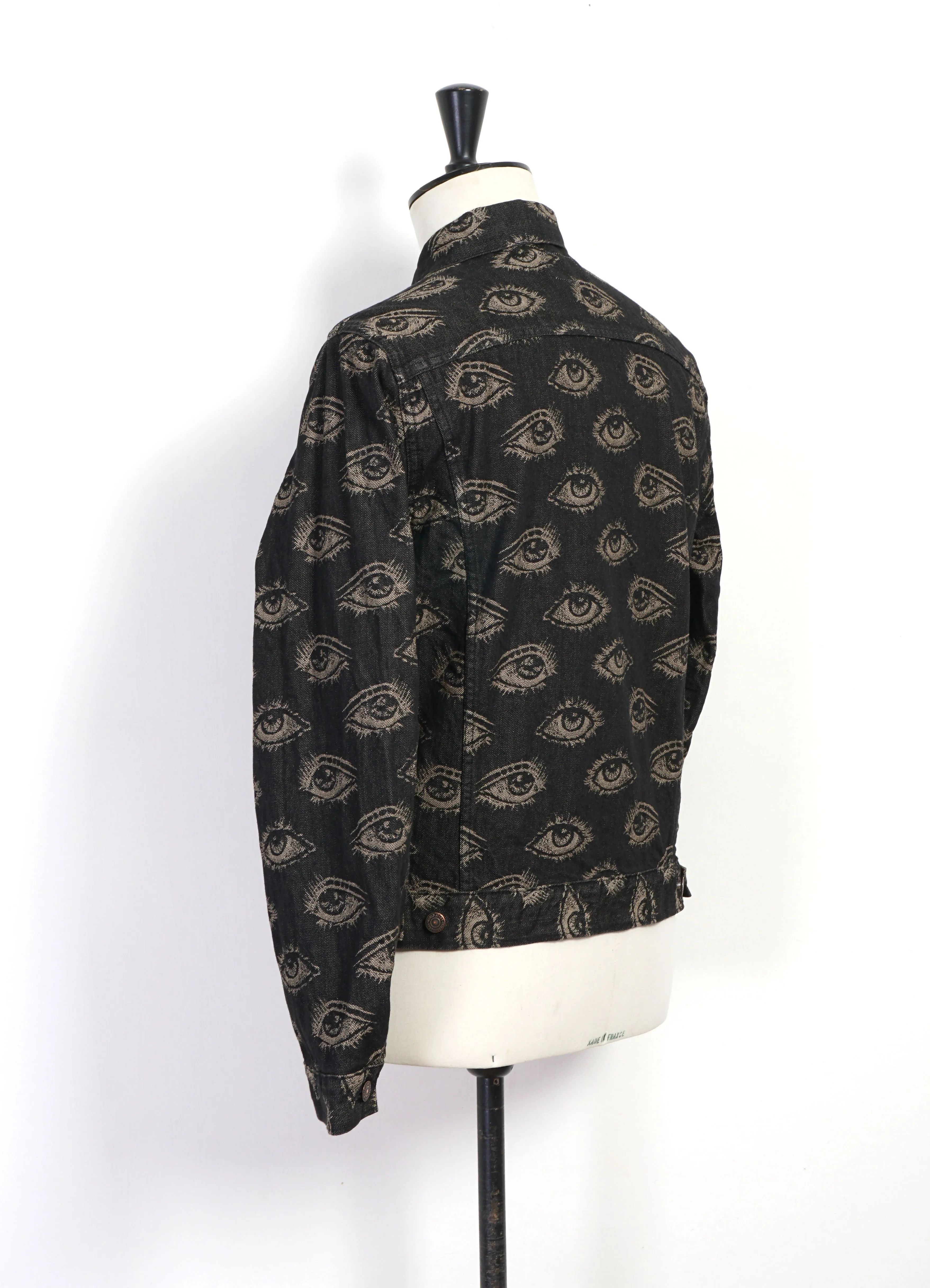 SPEAKEASY | 12oz Denim 3rd Jacket | Black sold by Hansen Garments product image thumbnail 4