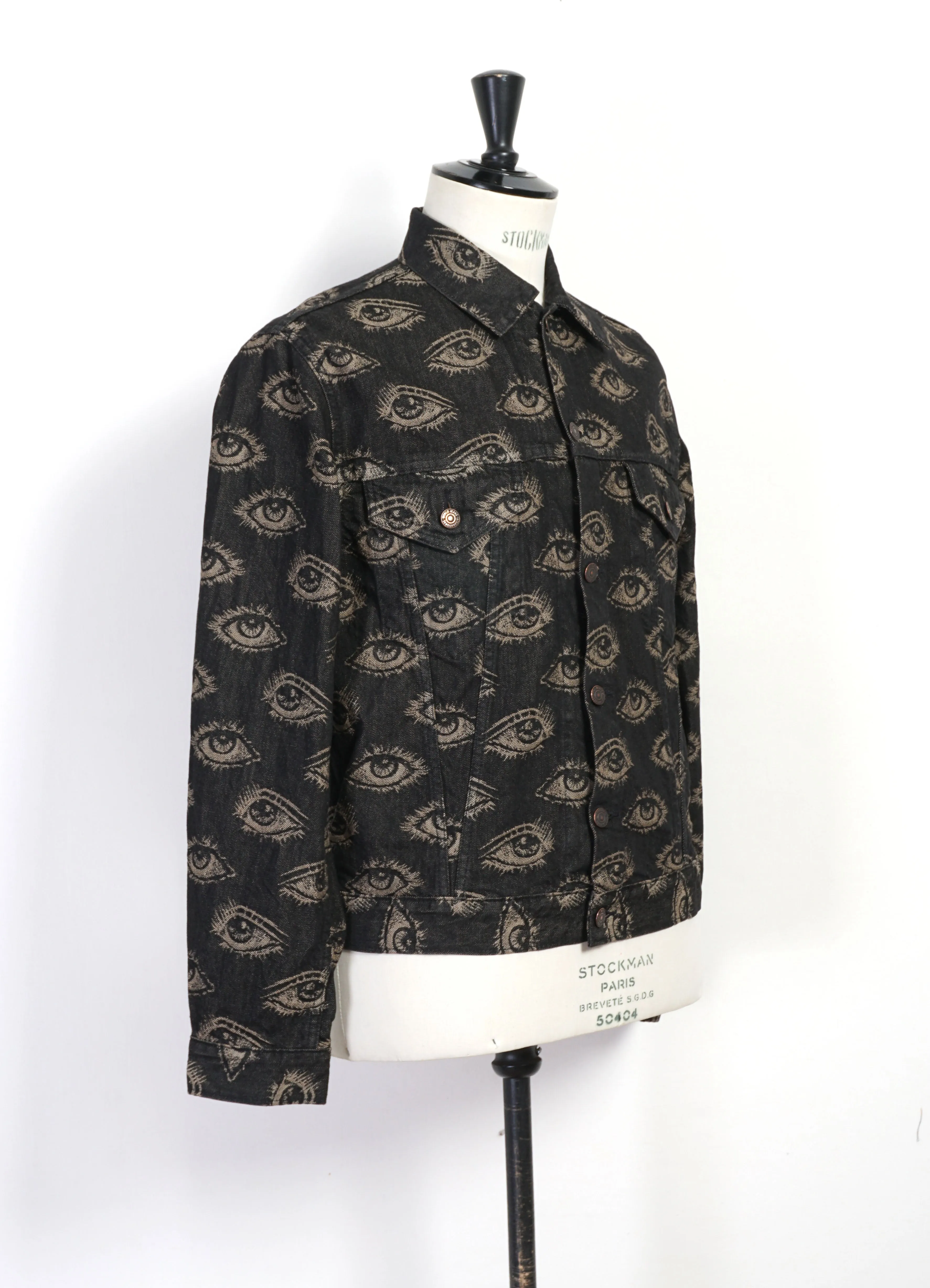 SPEAKEASY | 12oz Denim 3rd Jacket | Black sold by Hansen Garments product image thumbnail 3