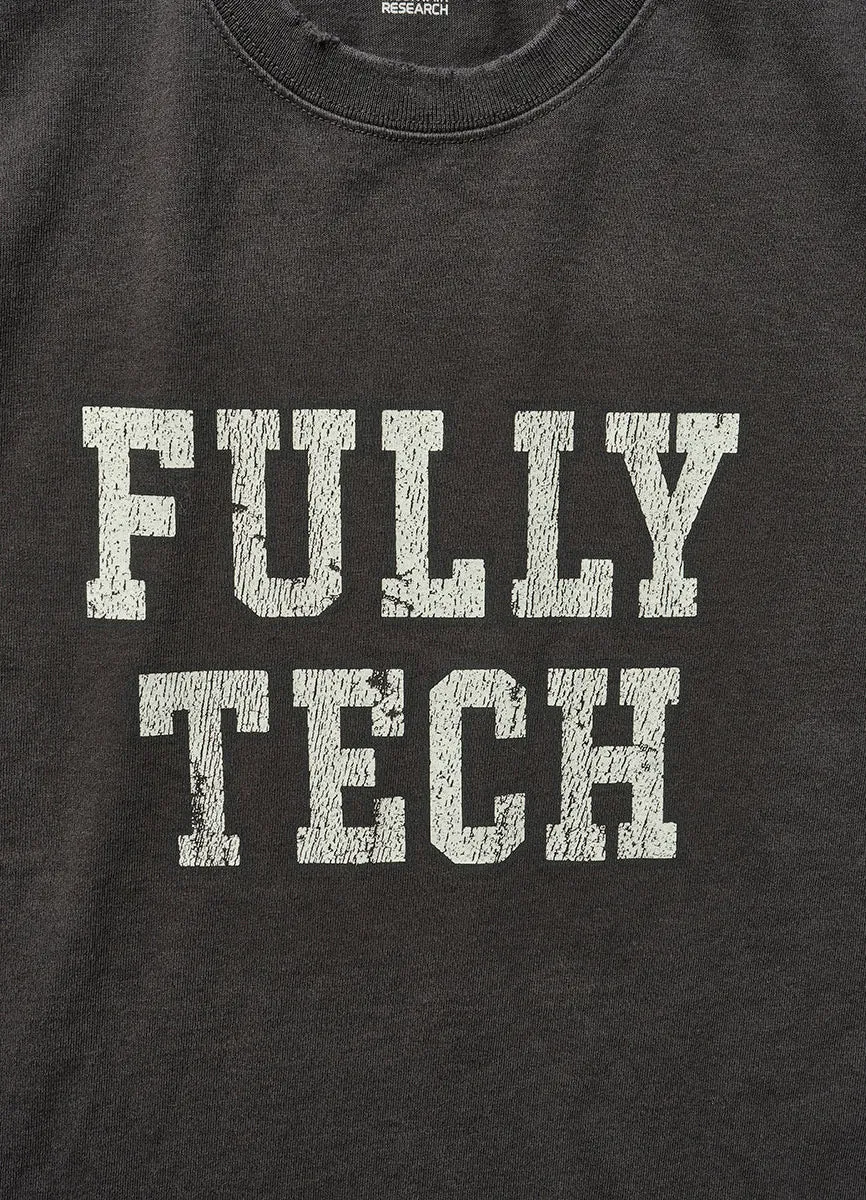 FULLY TECH | Distressed Mountaineers T-shirt | Black sold by Hansen Garments product image thumbnail 5