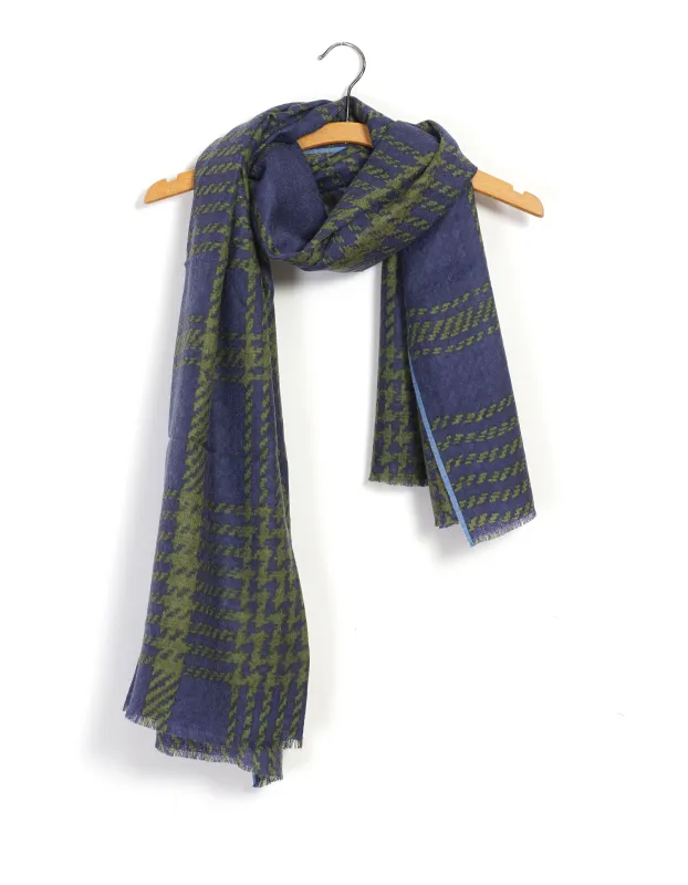 GR ECHARPE | Wool Stole | Am-Marine sold by Hansen Garments