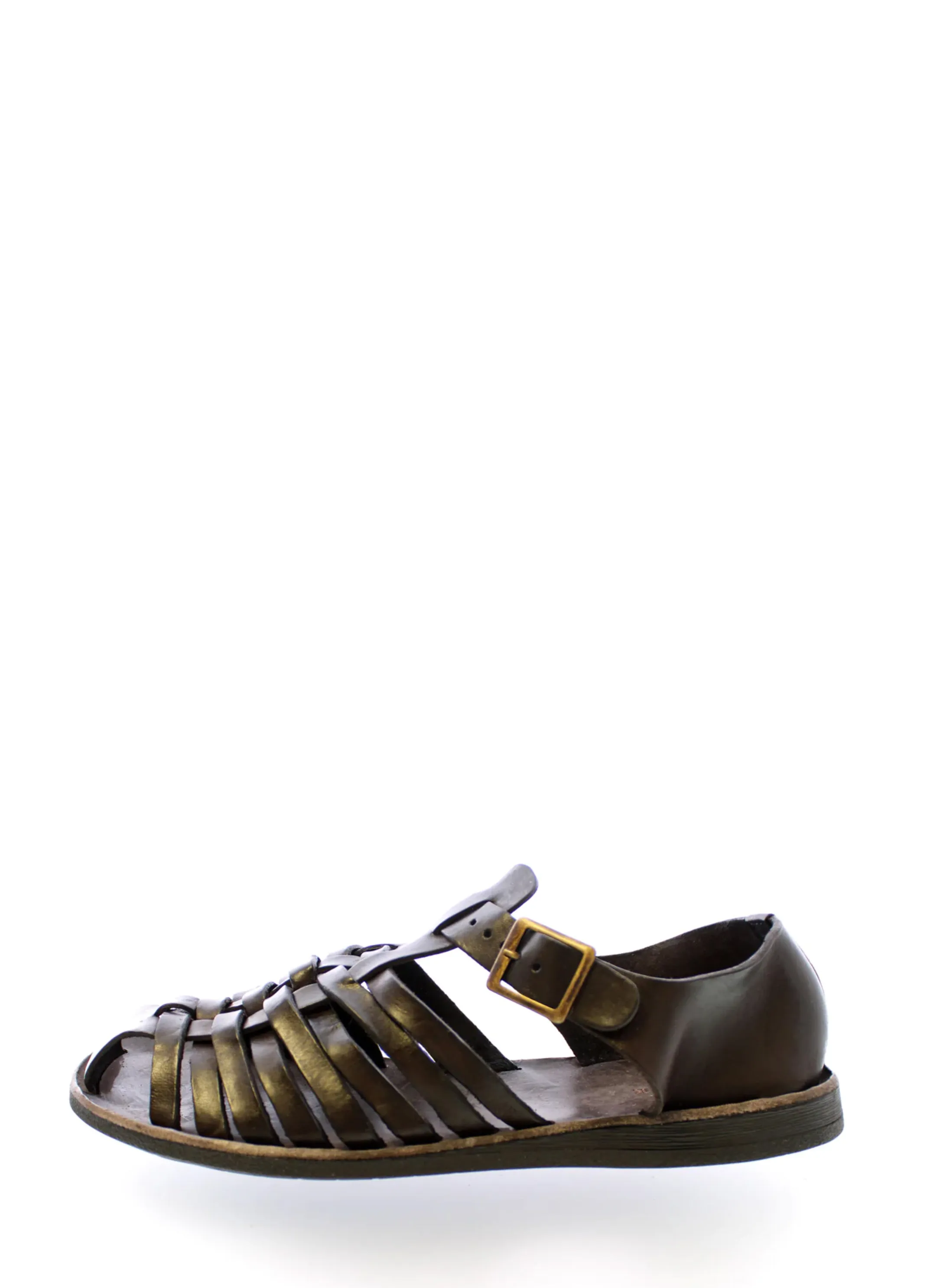APOLLO | Vegetable Tanned Leather Sandal | Brown sold by Hansen Garments