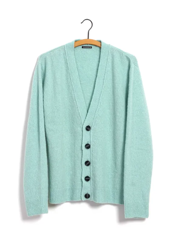 LEANDER 30-08-6 | Classic Cardigan | Mint made by Hansen Garments