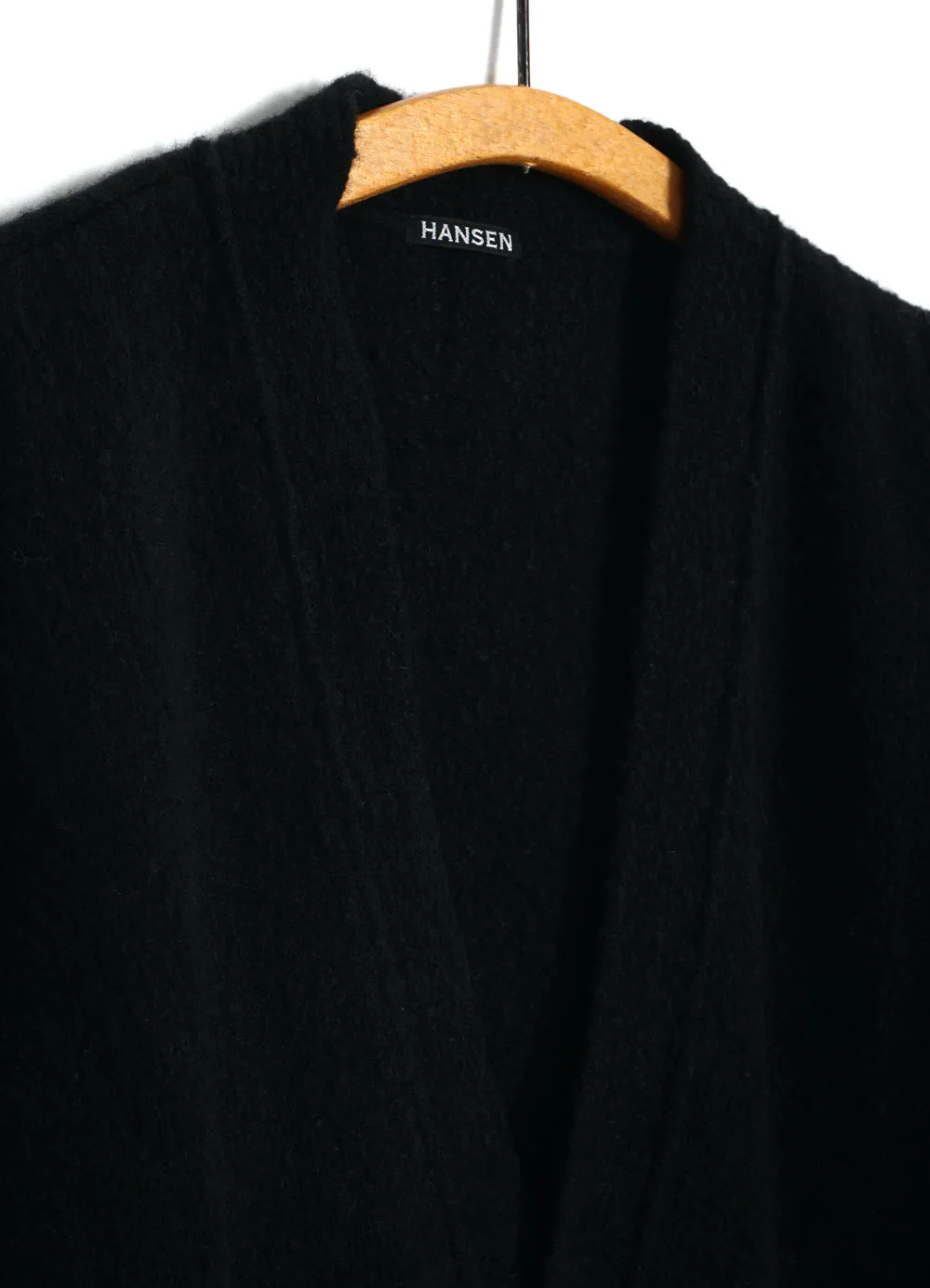 LEANDER 30-08-2 | Classic Cardigan | Black sold by Hansen Garments product image thumbnail 3