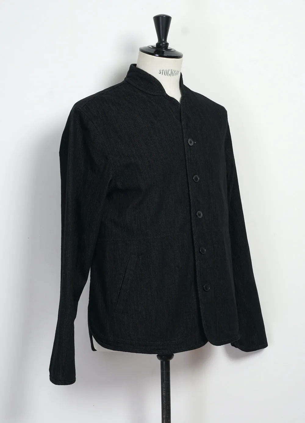 ERLING 30-31-2 | Refined Work Jacket | Black Slubdenim sold by Hansen Garments product image thumbnail 5