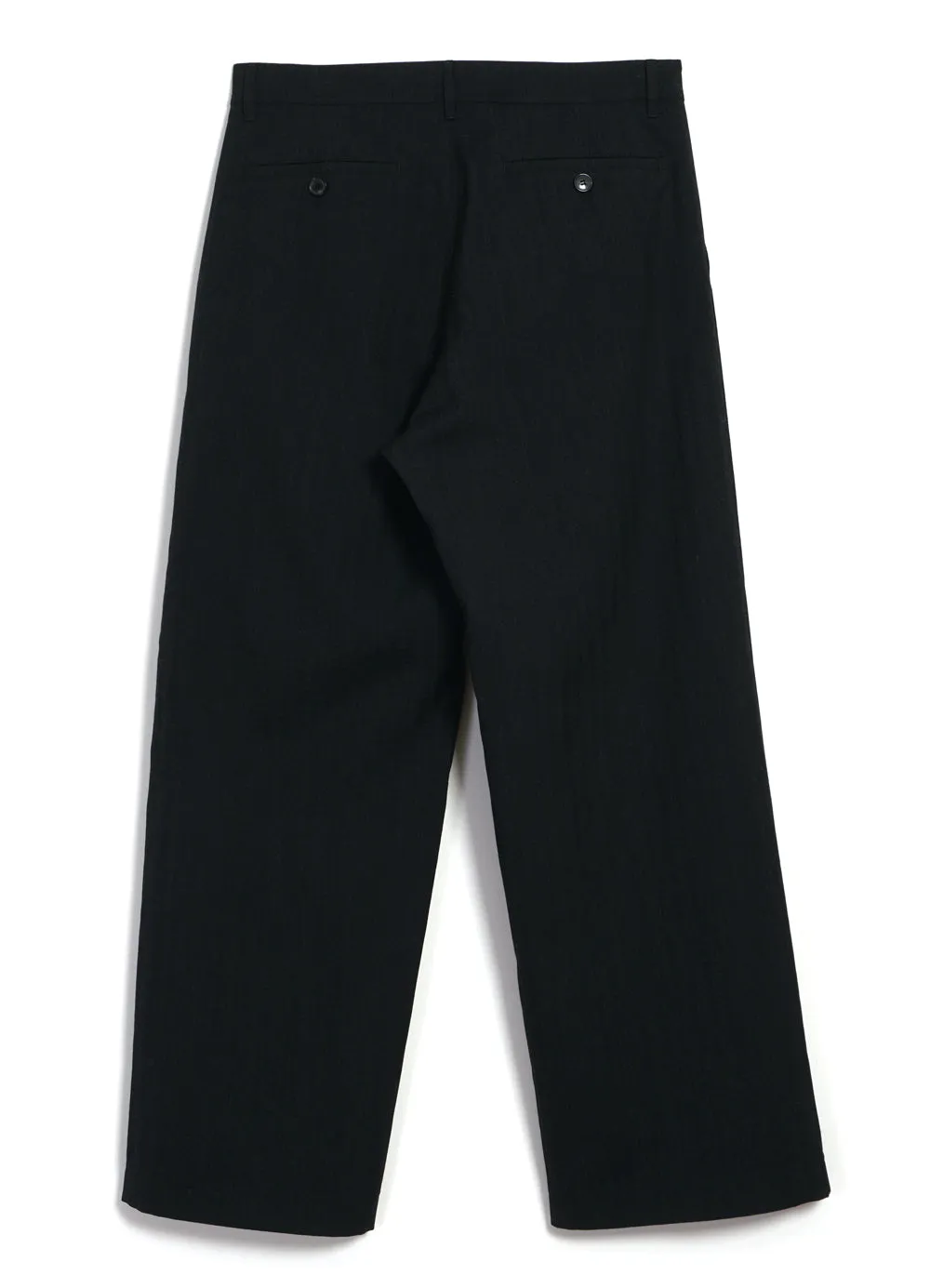MIKA 30-33-2 | Wide Straight Pleated Trousers | Anthracite sold by Hansen Garments product image thumbnail 4