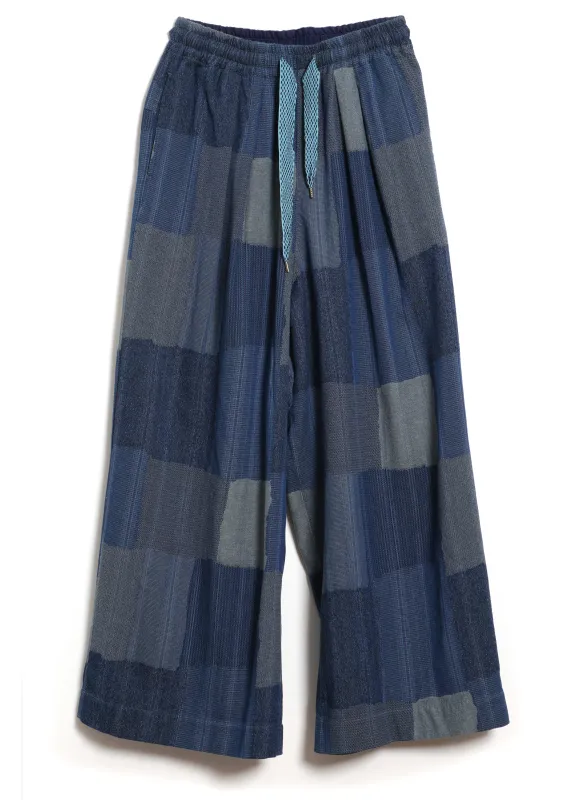 TUGIHAGI RUDE | Baggy Drawstring Pants | Navy sold by Hansen Garments