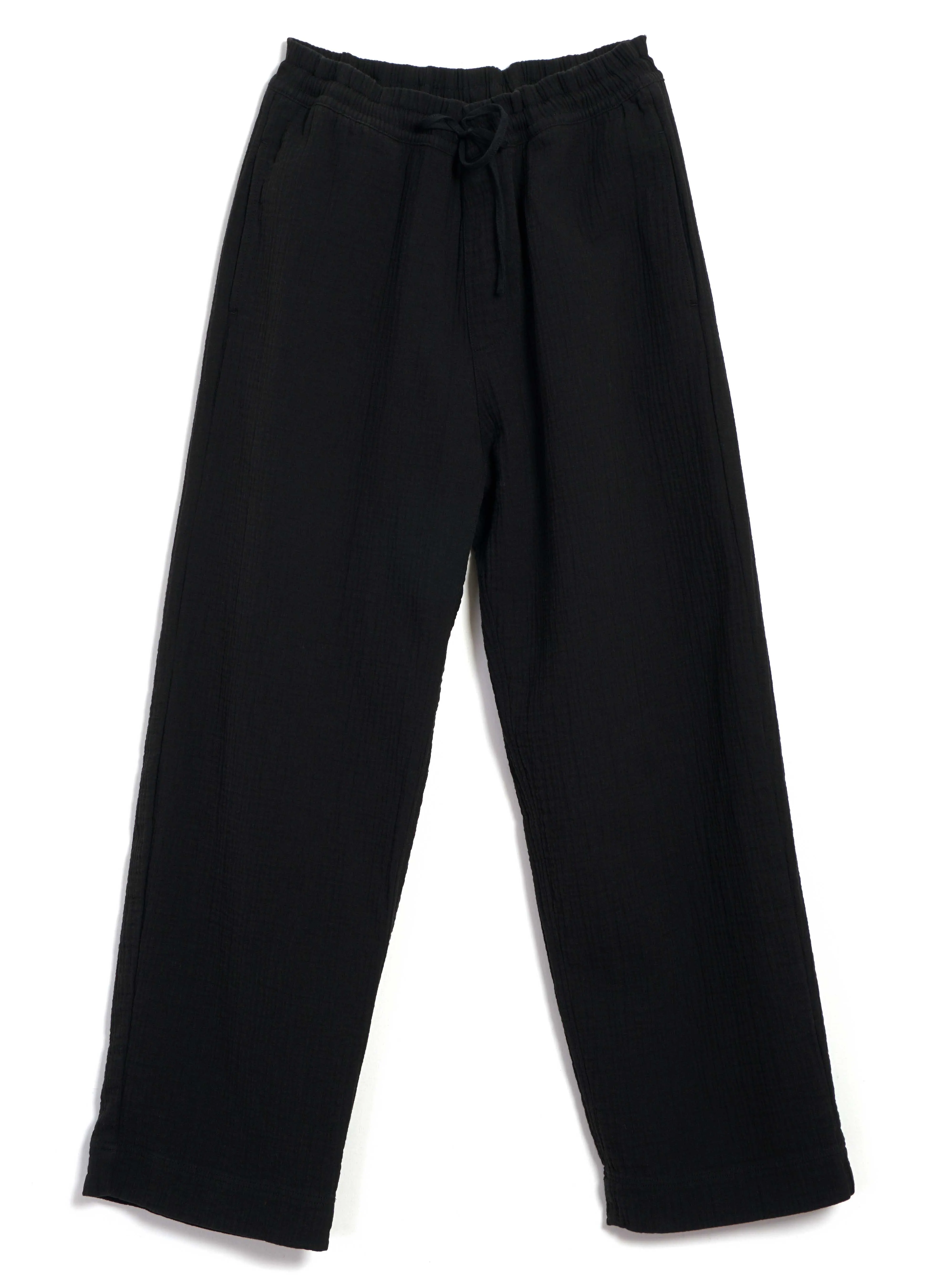 EMIR 30-23-2 | Casual Drawstring Pants | Double Black sold by Hansen Garments