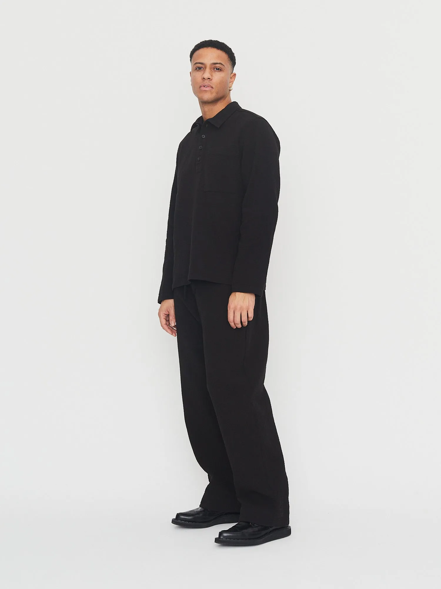 EMIR 30-23-2 | Casual Drawstring Pants | Double Black sold by Hansen Garments product image thumbnail 2