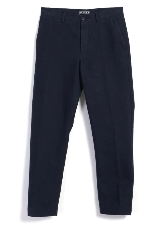 KEN | Wide Cut Trousers | Broken Blue sold by Hansen Garments