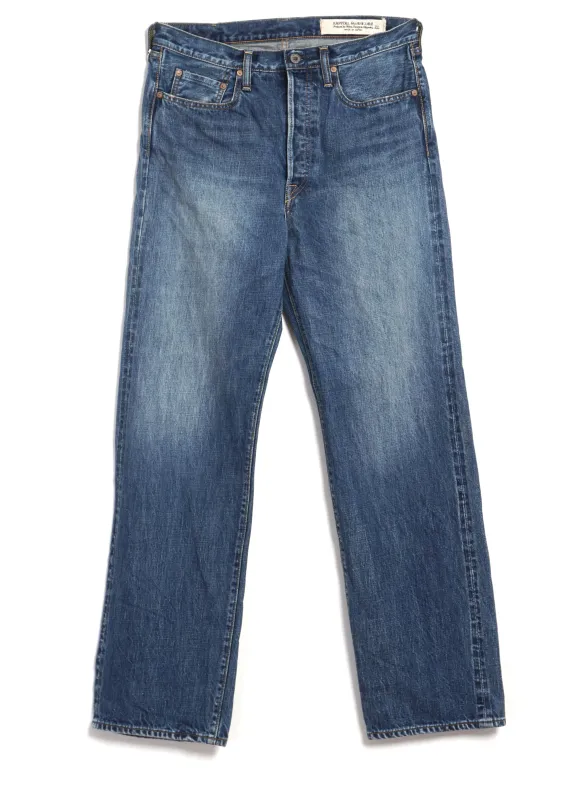 13.5OZ DENIM 5P MONKEY CISCO | Processed Jeans | Light Indigo sold by Hansen Garments